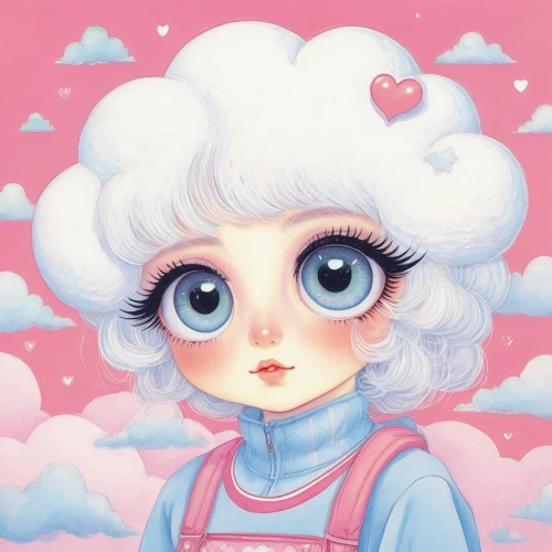 cotton candy,soft pastel,cumulus,little clouds,cloud mushroom,cumulus cloud,partly cloudy,white cloud,cloudy day,marshmallow,eglantine,cloudy,cumulus nimbus,clouds,clouds - sky,cumulus clouds,poppy seed,cloudiness,cloudy skies,sky rose,Illustration,Retro,Retro 07