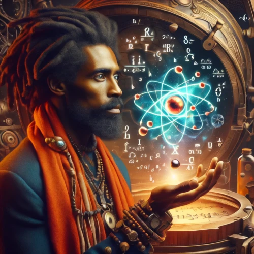 euclid,alchemy,connectedness,theoretician physician,metatron's cube,astral traveler,physicist,clockmaker,sacred geometry,sci fiction illustration,magus,scientist,time traveler,watchmaker,zodiac sign libra,shamanism,synthesis,quantum physics,quantum,guru