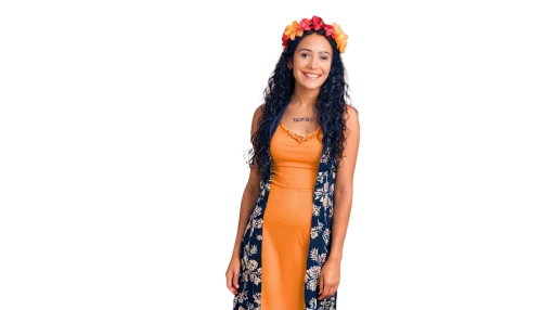 tiger lily,polynesian girl,girl in a long dress,flowers png,asian costume,orange blossom,hula,orange lily,orange,orange flower,boho,papaya,orange flowers,long dress,moana,floral dress,girl in flowers,yemeni,flowered tie,women's clothing,Conceptual Art,Sci-Fi,Sci-Fi 22