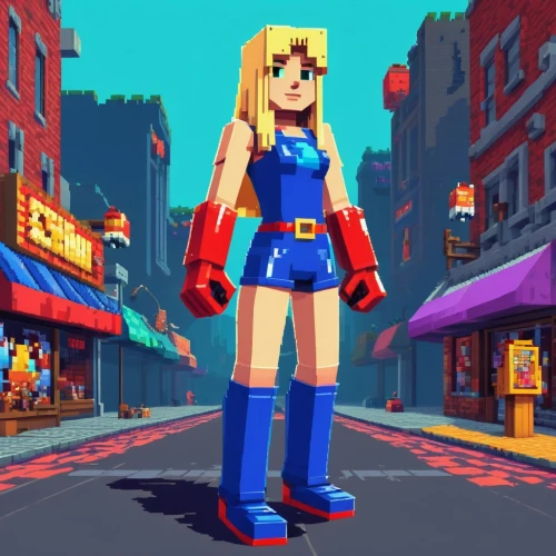 pixel art,retro girl,retro styled,game art,pixel,sega,vector girl,retro woman,pixel cells,pixels,facebook pixel,sega genesis,game character,2d,low poly,8bit,neo geo,low-poly,action-adventure game,arcade,Unique,Pixel,Pixel 04