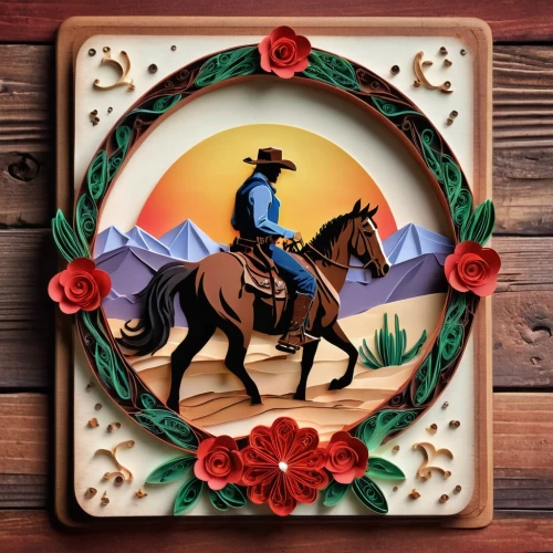 western riding,decorative plate,cowboy mounted shooting,stagecoach,wooden plate,frame border illustration,western pleasure,rodeo,wall plate,equestrian,floral silhouette frame,frame illustration,roses frame,helmet plate,painted horse,apple icon,warm-blooded mare,decorative frame,horsemanship,horseman,Unique,Paper Cuts,Paper Cuts 09