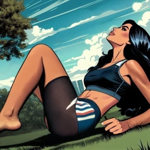 wonderwoman,girl lying on the grass,wonder woman,wonder woman city,super heroine,sun-bathing,patriotic,steve rogers,super woman,americana,patriot,captain american,woman laying down,capitanamerica,retro woman,queen of liberty,patriotism,mary jane,marvel comics,superhero background