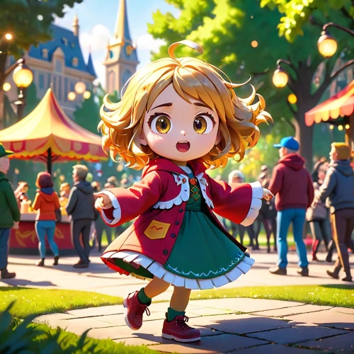 meteora,little girl in wind,acerola,flying girl,oktoberfest background,little red riding hood,fairy tale character,kids illustration,cg artwork,french digital background,village festival,little girl running,magical,doll's festival,oktoberfest celebrations,cinnamon girl,knight festival,little girl twirling,pinocchio,griffon bruxellois,Anime,Anime,Cartoon