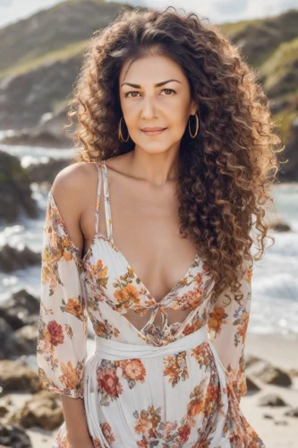 moana,beach background,santana,hula,polynesian girl,floral dress,napali,marina,maui,polynesian,floral,aloha,malibu,latina,beautiful girl with flowers,tori,beautiful woman,floral background,farofa,beautiful young woman,Photography,Realistic