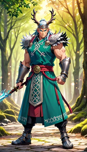 yi sun sin,goki,samurai,samurai fighter,xing yi quan,haegen,nikko,dane axe,fantasy warrior,jeongol,wind warrior,swordsman,takuan,shuanghuan noble,wuchang,hwachae,konghou,senso-ji,sanshin,sensoji,Anime,Anime,General