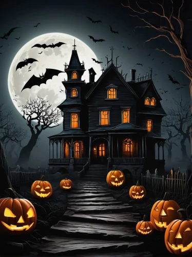 halloween background,halloween and horror,halloween poster,halloween wallpaper,halloween scene,halloween illustration,halloween night,the haunted house,halloween,halloween vector character,haloween,happy halloween,halloween travel trailer,haunted house,hallowe'en,jack o lantern,jack o'lantern,halloweenchallenge,holloween,witch house,Illustration,Children,Children 01
