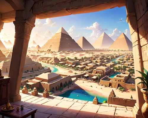 giza,ancient egypt,egypt,ancient city,pharaonic,the cairo,pyramids,cairo,ancient egyptian,riad,karnak,egyptian,khufu,ancient civilization,pharaohs,egyptians,the ancient world,egyptology,ancient buildings,egyptian temple,Anime,Anime,General