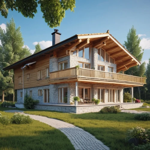 wooden house,chalet,3d rendering,timber house,eco-construction,summer cottage,holiday villa,modern house,small cabin,house in the forest,danish house,chalets,traditional house,house drawing,smart home,inverted cottage,beautiful home,villa,wooden decking,render,Photography,General,Realistic