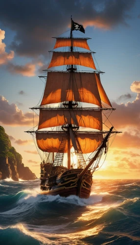 sea sailing ship,sailing ship,sail ship,galleon ship,east indiaman,galleon,sailing ships,caravel,full-rigged ship,pirate ship,mayflower,sailing vessel,three masted sailing ship,tallship,sea fantasy,sloop-of-war,scarlet sail,longship,tall ship,windjammer,Photography,General,Realistic