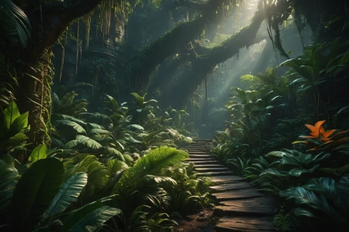 rainforest,rain forest,tropical jungle,jungle,forest path,pathway,garden of eden,tropical greens,greenforest,the mystical path,fairy forest,green forest,forest floor,the forest,enchanted forest,hiking path,tropics,valdivian temperate rain forest,elven forest,tree top path,Photography,General,Fantasy