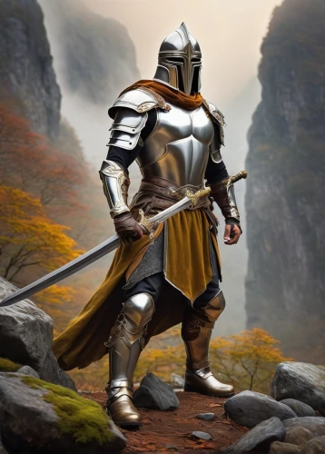 paladin,knight armor,cleanup,wall,crusader,aa,heroic fantasy,patrol,castleguard,knight,aaa,massively multiplayer online role-playing game,fantasy warrior,lone warrior,defense,templar,biblical narrative characters,armor,guards of the canyon,king arthur,Conceptual Art,Oil color,Oil Color 03