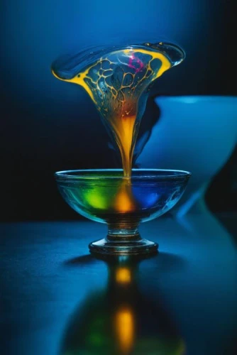 colorful glass,martini glass,spinning top,shashed glass,glass cup,water glass,refraction,plasma lamp,glass vase,lava lamp,glasswares,glass painting,glass series,waterdrop,water drop,neon light drinks,transparent material,chemical reaction,glass ball,martini