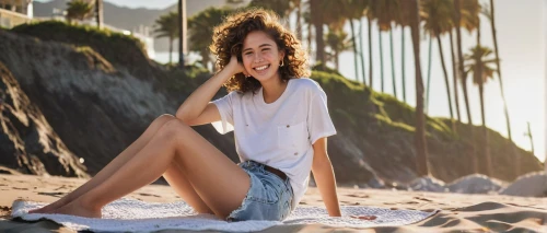 beach background,girl on the dune,girl sitting,jeans background,malibu,relaxed young girl,on the beach,beach scenery,girl in t-shirt,girl on a white background,santa barbara,beach chair,beautiful young woman,beautiful legs,sexy legs,beach shoes,legs crossed,photographic background,cali,girl in a long,Illustration,Retro,Retro 04