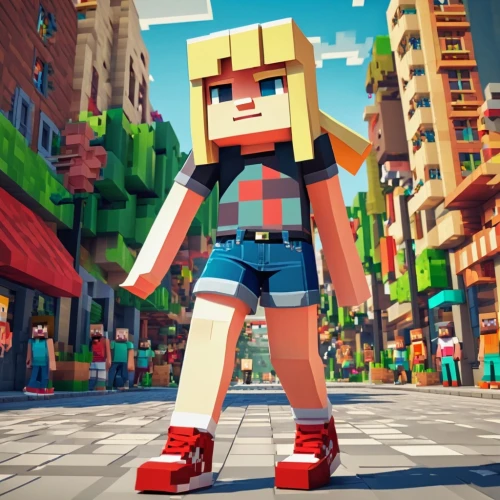 render,3d render,cinema 4d,3d rendered,brick background,anime 3d,cobble,edit icon,low poly,minecraft,low-poly,toy brick,play street,cobblestone,cubic,stylized,retro styled,red bricks,elphi,blocks,Unique,Pixel,Pixel 03