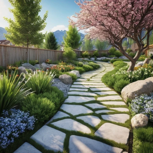 japanese zen garden,zen garden,pathway,sake gardens,spring garden,landscaping,climbing garden,japan garden,landscape design sydney,garden design sydney,landscape designers sydney,wooden path,nature garden,walkway,japanese sakura background,sakura trees,japanese garden,blooming grass,garden white,spring background,Photography,General,Realistic