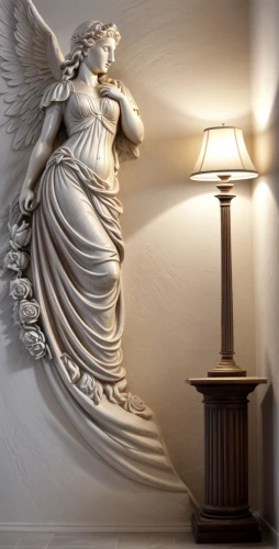 wall lamp,wall light,lady justice,justitia,light fixture,miracle lamp,angel statue,ceiling lamp,ceiling light,decorative fan,table lamp,bedside lamp,statue of freedom,winged victory of samothrace,business angel,table lamps,ceiling fixture,wall decoration,baroque angel,sconce