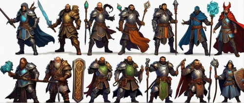 clergy,elves,aesulapian staff,elven,assassins,swords,twelve apostle,druids,hanging elves,sterntaler,massively multiplayer online role-playing game,staves,concept art,norse,knight armor,northrend,swordsmen,dwarves,nastygilrs,villagers,Illustration,Black and White,Black and White 18