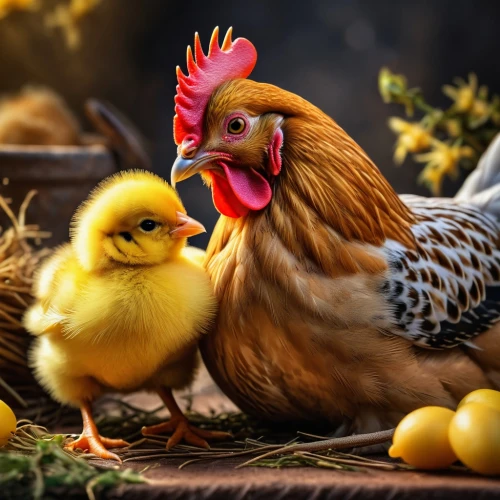 dwarf chickens,chicken and eggs,pullet,chicken chicks,chicks,baby chicks,hatching chicks,parents and chicks,laying hens,cockerel,chicken eggs,yellow chicken,hen,hen with chicks,chickens,poultry,winter chickens,avian flu,easter chick,portrait of a hen,Photography,General,Fantasy