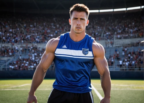 decathlon,athletic,football player,sports jersey,sports uniform,handball player,soccer player,shooting sport,athletic body,sexy athlete,hazard,farro,pole vaulter,kos,touch football (american),footballer,cimarrón uruguayo,danila bagrov,canadian football,donskoy,Illustration,Realistic Fantasy,Realistic Fantasy 45