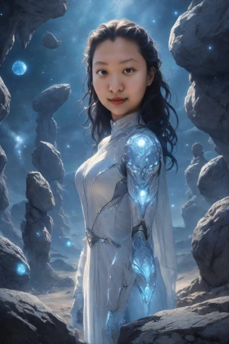 bjork,phuquy,dragon li,ice princess,ai,cgi,ori-pei,the snow queen,sujeonggwa,xiangwei,jaya,solar,banmian,fantasy portrait,blue enchantress,xizhi,joy,maeuntang,pi mai,world digital painting