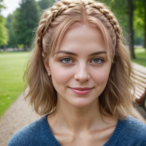 braid,braiding,braids,french braid,cg,braided,eurasian,artificial hair integrations,swedish german,pippi longstocking,rows,tiara,pixie-bob,short blond hair,updo,blonde girl,natural color,cornrows,laurel wreath,blond girl,Outdoor,Park