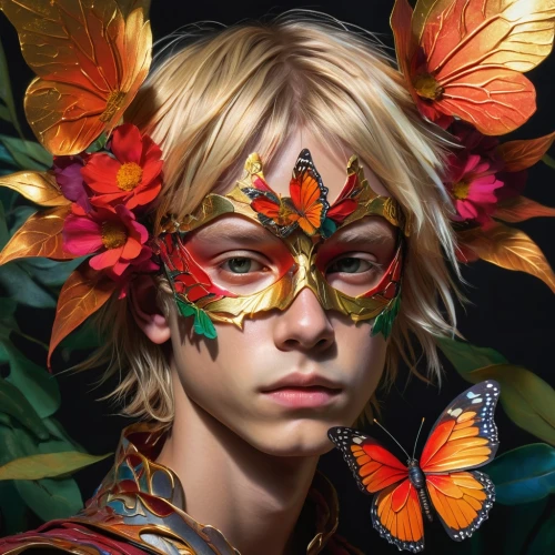 golden passion flower butterfly,lepidopterist,butterfly floral,tropical butterfly,cupido (butterfly),striped passion flower butterfly,photoshoot butterfly portrait,flower fairy,butterflies,masquerade,kahila garland-lily,ulysses butterfly,butterfly,flowers png,vanessa (butterfly),fantasy portrait,flower nectar,butterflay,faerie,moths and butterflies,Photography,Artistic Photography,Artistic Photography 08