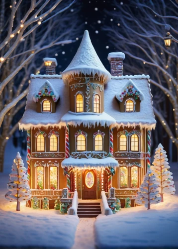 gingerbread house,gingerbread houses,christmas house,the gingerbread house,christmas landscape,christmas town,christmas village,christmas snowy background,winter house,the holiday of lights,christmas scene,christmasbackground,christmas decoration,winter village,christmas gingerbread,houses clipart,christmas motif,gingerbread maker,advent decoration,christmas wallpaper,Illustration,Japanese style,Japanese Style 20