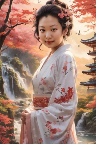 hanbok,geisha,japanese woman,oriental princess,geisha girl,oriental painting,oriental girl,japanese sakura background,korean culture,kimono,mukimono,motsunabe,asian woman,japanese art,japanese culture,mulan,japanese background,chinese art,korean drama,japanese floral background