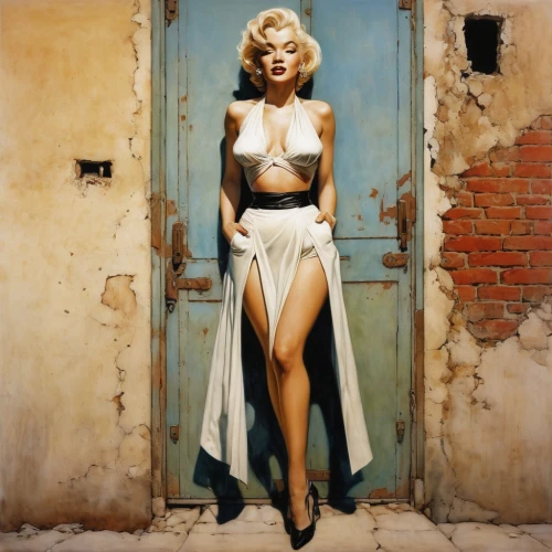 marylin monroe,marylyn monroe - female,marilyn,femme fatale,blonde woman,madonna,pin-up girl,merilyn monroe,mamie van doren,jane russell-female,gena rolands-hollywood,pin ups,pinup girl,cigarette girl,vintage art,art deco woman,girl-in-pop-art,pin up girl,flasher,pin-up,Illustration,Realistic Fantasy,Realistic Fantasy 06