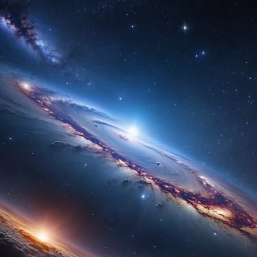 space art,astronomy,andromeda,spiral galaxy,andromeda galaxy,planetary system,bar spiral galaxy,galaxy soho,saturn,jupiter,galaxy,celestial bodies,astronomical,outer space,extraterrestrial life,galaxy collision,planetarium,alien planet,celestial object,cosmos