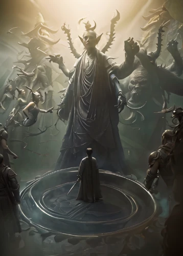 death god,hall of the fallen,pilgrimage,druids,prejmer,prophet,hinnom,cawl,cg artwork,zodiac,necropolis,summon,game illustration,massively multiplayer online role-playing game,the storm of the invasion,concept art,end-of-admoria,pawn,buddhist hell,angel of death