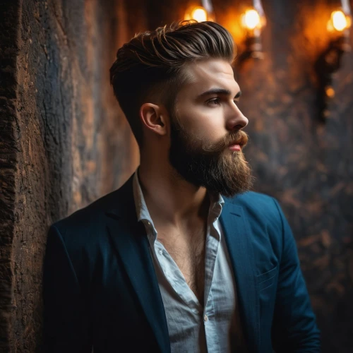 male model,man portraits,pomade,beard,bearded,pompadour,portrait photography,management of hair loss,formal guy,romantic portrait,wooden bowtie,semi-profile,cravat,portrait photographers,men's wear,groom,men's suit,businessman,male person,men clothes,Photography,General,Fantasy