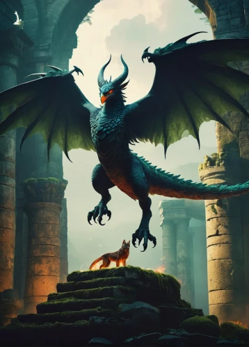 painted dragon,black dragon,gryphon,charizard,dragon,draconic,wyrm,heroic fantasy,dragons,fantasy picture,garuda,fantasy art,gargoyle,dragon bridge,basilisk,gargoyles,griffin,dragon design,dragon of earth,fire breathing dragon,Conceptual Art,Daily,Daily 20