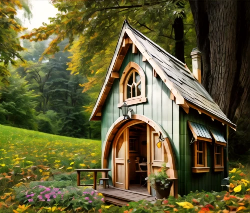 house in the forest,small cabin,wooden house,miniature house,little house,summer cottage,small house,country cottage,wooden hut,cottage,log cabin,garden shed,log home,home landscape,wood doghouse,the cabin in the mountains,fairy house,inverted cottage,beautiful home,summer house