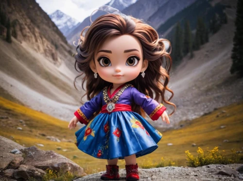 little girl in wind,handmade doll,female doll,princess anna,doll dress,collectible doll,doll paola reina,cloth doll,the spirit of the mountains,monchhichi,marvel of peru,doll figure,heidi country,painter doll,leh,girl in a historic way,babushka doll,dress doll,artist doll,vintage doll