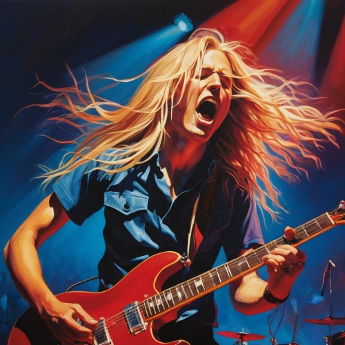 rush,ibanez,thrash metal,duff,guitarist,lead guitarist,guitar solo,rock,loudness,guitar player,shredding,guitar head,long blonde hair,testament,lady rocks,guitor,rock music,guitar,gibson,maiden,Conceptual Art,Daily,Daily 12