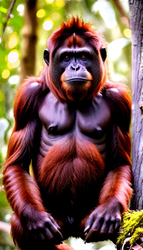 orangutan,orang utan,primate,bonobo,gorilla,the thinker,uakari,great apes,chimp,common chimpanzee,chimpanzee,ape,tarzan,palm oil,barbary ape,primates,silverback,borneo,thinker,belize zoo,Illustration,Realistic Fantasy,Realistic Fantasy 46