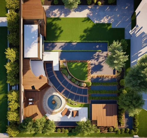 garden design sydney,landscape design sydney,landscape designers sydney,modern house,pool house,roof landscape,3d rendering,mid century house,modern architecture,sky apartment,garden elevation,roof top pool,suburban,view from above,large home,contemporary,grass roof,residential house,luxury home,japanese zen garden,Photography,General,Realistic