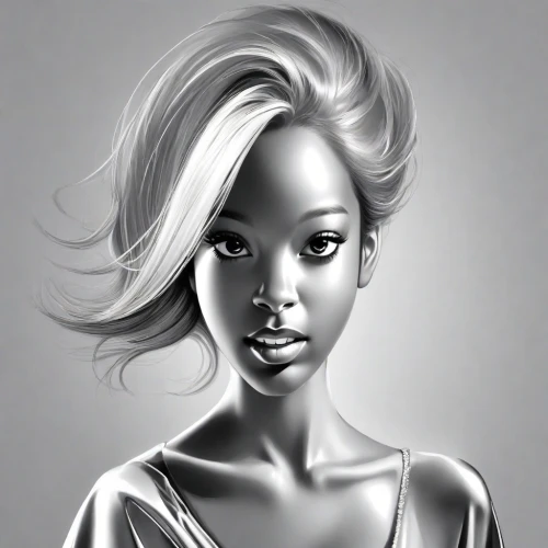 digital painting,graphite,grayscale,african woman,fashion illustration,drawing mannequin,digital drawing,world digital painting,girl portrait,african american woman,sculpt,digital art,fantasy portrait,stylised,fashion vector,woman portrait,black woman,girl drawing,portrait background,digital artwork,Digital Art,Line Art