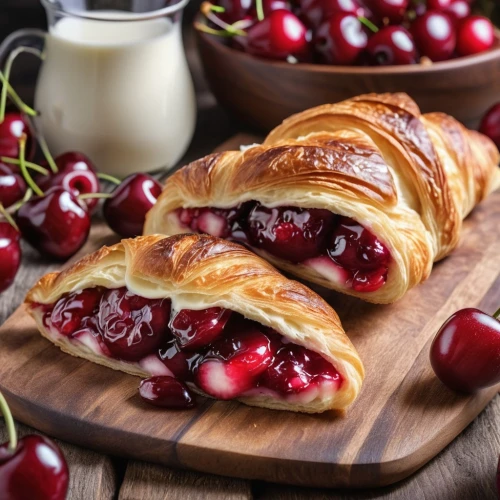 danish pastry,croissantes,sfogliatelle,viennoiserie,chocolate croissant,flaky pastry,croissants,kükchen,currant buns,schnecken,black forest cherry roll,zwiebelkuchen,cranberry,mini croissants,pastries,jam roly-poly,croissant,vanillekipferl,danish,kanelbullar