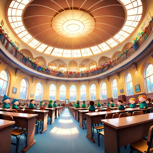 lecture hall,musical dome,school design,lecture room,disney baymax,classroom,school of fish,hero academy,teacups,class room,cartoon video game background,tokyo disneyland,oval forum,school of athens,dolphin school,dandelion hall,treasure hall,shanghai disney,concept art,toy story,Anime,Anime,Cartoon