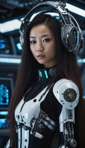 women in technology,ai,cyborg,cybernetics,artificial intelligence,chatbot,artificial hair integrations,futuristic,sci fi,robot in space,humanoid,scifi,social bot,chat bot,robotics,sci-fi,sci - fi,cyberpunk,asian vision,cyber,Conceptual Art,Sci-Fi,Sci-Fi 09