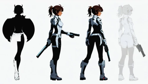 women silhouettes,concept art,character animation,vector people,limb males,mannequin silhouettes,costume design,neottia nidus-avis,male character,female silhouette,suit of spades,uniforms,vector girl,cutouts,main character,stand models,game characters,katniss,size comparison,elongate,Unique,Design,Character Design