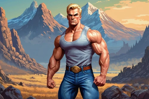 muscle icon,game illustration,edge muscle,muscle man,brock coupe,action-adventure game,android game,cartoon video game background,male character,game art,body building,brawny,muscular,he-man,portrait background,muscle car cartoon,damme,desert background,mountain fink,blue-collar worker,Unique,Pixel,Pixel 05