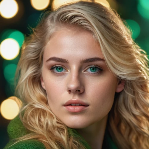 heineken1,green eyes,elsa,blonde girl with christmas gift,emerald,in green,dahlia white-green,greta oto,blonde woman,portrait background,portrait photography,peacock eye,velvet elke,lena,beautiful young woman,della,blonde girl,peacock,retouching,model beauty,Photography,General,Commercial