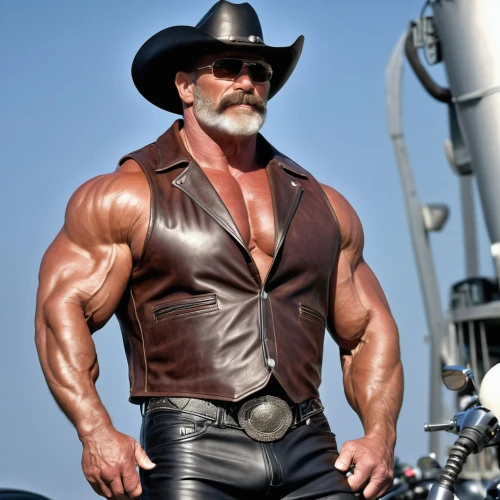 edge muscle,muscle man,macho,muscular build,body building,bodybuilder,muscular,muscle icon,bodybuilding,body-building,sheriff,strongman,muscle,gunfighter,biker,masculine,muscle angle,heavy motorcycle,cowboy bone,merle black,Photography,General,Realistic