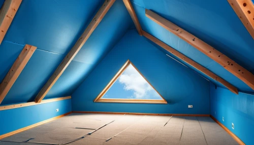 attic,skylight,dormer window,roof lantern,folding roof,house roof,roof landscape,wooden roof,inverted cottage,wooden beams,3d rendering,prefabricated buildings,hall roof,daylighting,roof truss,ceiling ventilation,ceiling construction,sky apartment,roof structures,vaulted ceiling