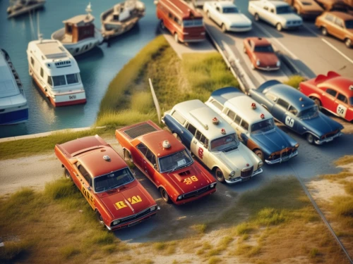 tilt shift,miniature cars,fleet and transportation,boats in the port,boat yard,ship yard,model cars,cargo port,ship traffic jams,vehicles,vehicle transportation,toy cars,boats,ship traffic jam,model buses,diecast,traffic jam,boat harbor,boat trailer,car cemetery,Photography,General,Realistic