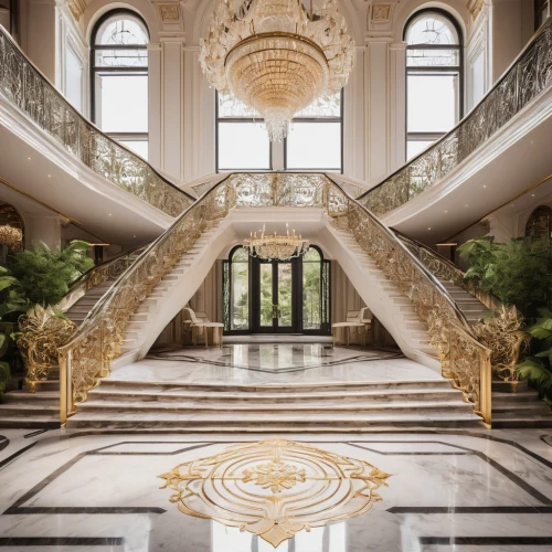 marble palace,emirates palace hotel,circular staircase,crown palace,winding staircase,luxury property,outside staircase,luxury hotel,venetian hotel,peterhof palace,staircase,neoclassical,entrance hall,largest hotel in dubai,royal interior,luxury home interior,dragon palace hotel,art nouveau,peterhof,art nouveau design,Illustration,Abstract Fantasy,Abstract Fantasy 18