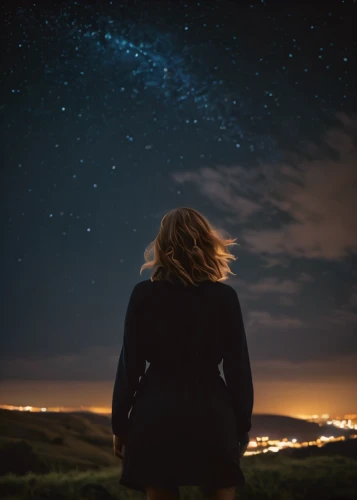 night stars,the night sky,night image,falling stars,night sky,night photography,nightsky,stargazing,to be alone,night photograph,starry sky,woman silhouette,night photo,constellations,nightscape,astronomer,falling star,stars,starfield,loneliness,Photography,General,Cinematic